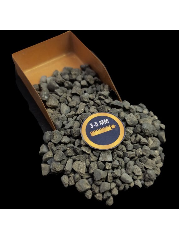 Pyrite 3-5 mm Stone Chips, 500g (17.63 oz), Natural Gemstone Chips for Custom Crafts, Mosaics & Display Decor