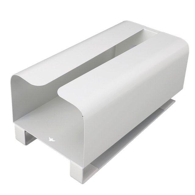 CAJA de Pañuelos Montada en la Pared, Dispensador de Pañuelos de Acero Al Carbrogo, Caja de Papel Higiénico para Baño y Cocina