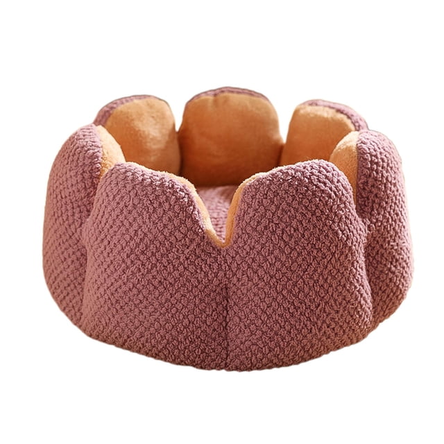 Alfombrilla de cama cálida para mascotas, almohadilla para dormir, accesorios suaves para mascotas, almohada, manta, lavable a máquina Violeta Yuyangstore Almohadilla de cama para perros