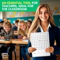 thumbnail image 6 of Scribbledo Number Chart Dry Erase Sheets, Math Manipulatives for Students, 9” x 12”, 10-Pack, 6 of 9