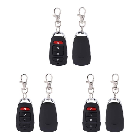 Cateissary Copiadora de Control remoto Universal botón de almacén doméstico operación controlador inalámbrico duplicador accesorios tipo 5 Type1 NO1