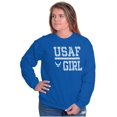 thumbnail image 3 of US Air Force USAF Girl Sweatshirt for Men or Women Brisco Brands S, 3 of 6