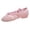 Pink, variant on Women's Canvas Ballet Dance Shoes Practice Yoga Flat Latin Heels Lightweight Ballroom Character Teaching Shoes Blue Size 7.5