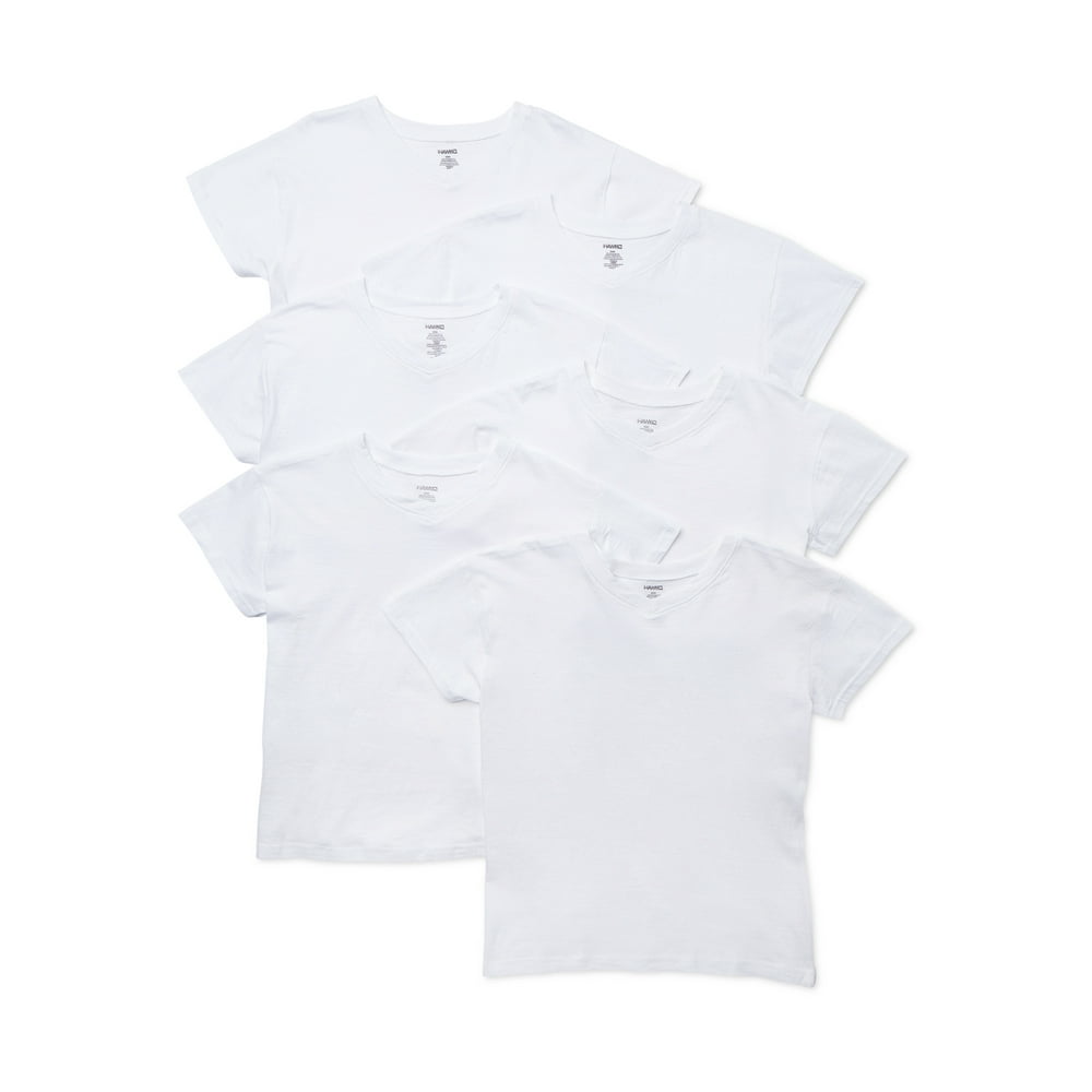 Tony Hawk - Tony Hawk Boys Undershirts, 6 Pack V-Neck Undershirts Sizes ...