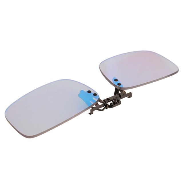 Clip Corrector De Color Ciego, Clip Colorblind Liviano De Recubrimiento De Doble Cara Transmitancia De Luz De aleación Con Caja De Almacenamiento De Silicona Para Cruzar La