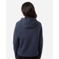 thumbnail image 3 of North End NE729W Women's Spirit Textured Hooded Pullover-Classic Navy Heather-XL, 3 of 6