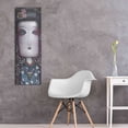 thumbnail image 5 of Luxe Metal Art 'Inevitable Silence' by Abril Andrade, Metal Wall Art, 16"x48", 5 of 7