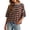 0624liRed, variant on Wang6 Womens Loose Fit Graphic T Shirts Trendy Summer Short Sleeve Drop Shoulders Tops Ladies Causal Striped Printed Tees Shirts 0624liYellow XL