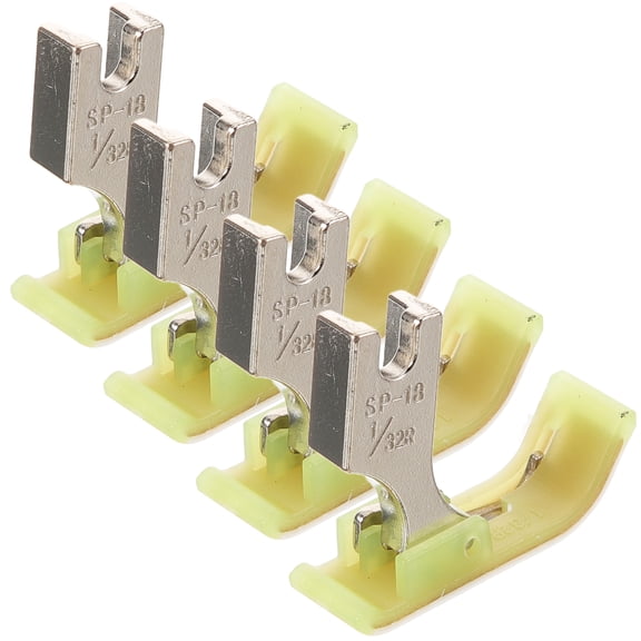 Hemoton  4 Pcs Convenient Sewing Feet Foot for Hidden Zipper Machines Brother