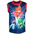 thumbnail image 5 of PJ Masks Catboy Owlette Gekko Big Boys T-Shirt Tank Top and French Terry Shorts 3 Piece Outfit Set Toddler to Big Kid, 5 of 5