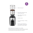 thumbnail image 3 of Salton Stainless Steel Intelligent Coffee Grinder, 3 of 6