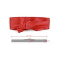 thumbnail image 3 of Unique Bargains Ceinture Ceinture Taille Grand Obi en Similicuir à Nouer pour Femme 2,2 m, 3 of 4