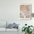 thumbnail image 3 of Trademark Fine Art 'Washington DC Street Map II' Canvas Art by Michael Tompsett, 3 of 4