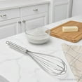 thumbnail image 4 of Mainstays 12-inch Stainless Steel Whisk with Loop for Hanging, Silver, 4 of 8