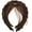 Light Brown, variant on Eease Braid Wigs Headband Fringe Hair Extensions for Women (Light Brown)