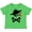 Apple Green, variant on Pirate Skull and Cross Bones Boys or Girls Toddler T-Shirt