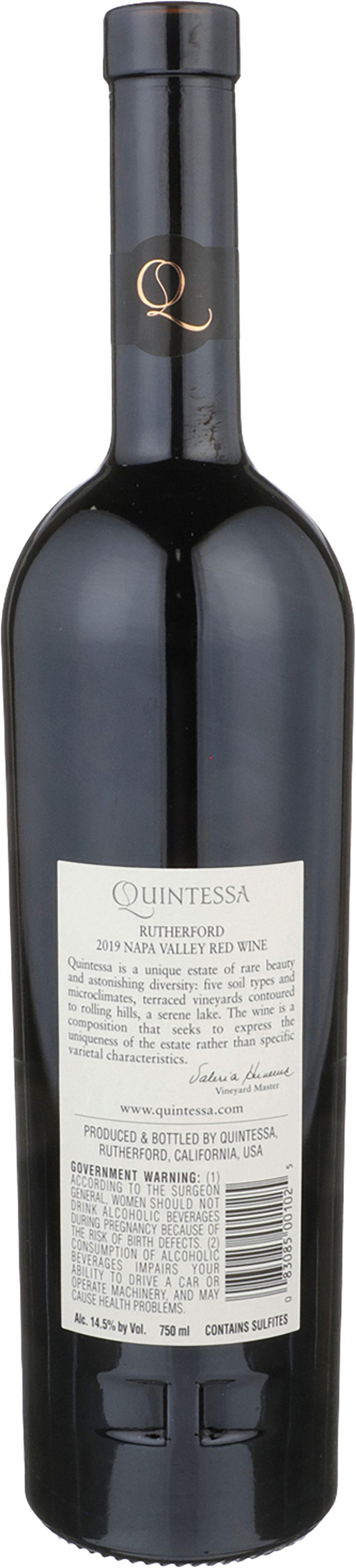 Quintessa California Red Wine, 750 ml Bottle, 15% ABV