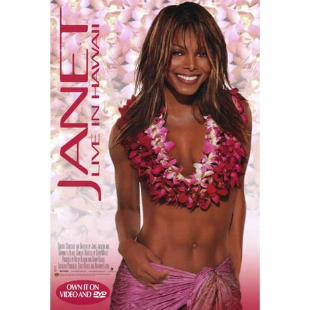 Janet Jackson: Live in Hawaii (2002) 11x17 Music (Best Island To Live On In Hawaii)