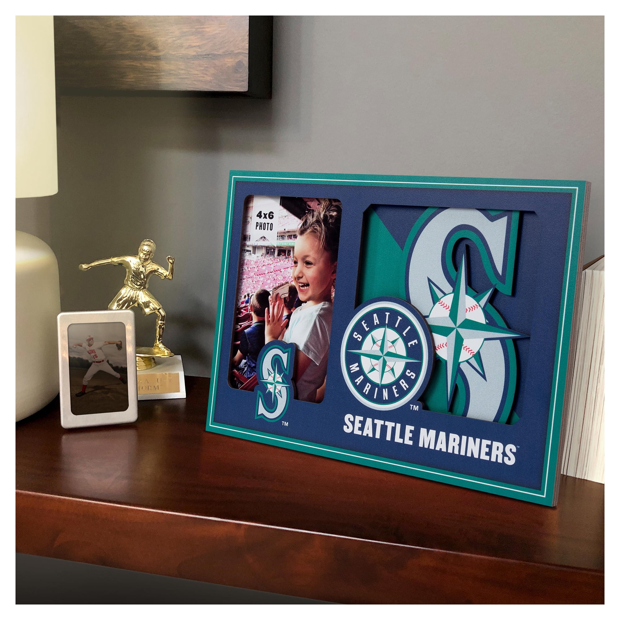 IDNA Seattle Mariners 3D Logo Series Picture Frame
