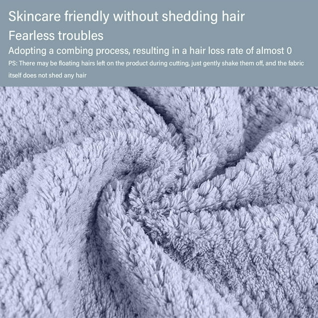 pstuiky Toalla para el cabello turbantes para cabello mojado toallas para secar el cabello rizado toallas para el cabello de mujer toallas de secado rápido para cabello largo rizado y grueso.