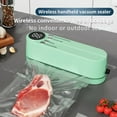 thumbnail image 5 of Mini Bag Vacuum Sealer  3 in 1 Bag Heat Sealer Vacuum Sealer Machine for Dry/Moist Food  Cordless Rechargeable Portable Chip Bag Sealer for Snacks Food Storage for Home Travel Use, 5 of 6