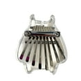 thumbnail image 5 of 8 Key Mini Kalimba Thumb Piano, Portable Finger Piano Musical Instrument with Lanyard, Handheld Percussion for Beginners and Music Lovers B#071 E, 5 of 8