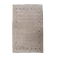 thumbnail image 6 of Rugsotic Carpets Handmade Rugs Hand Knotted Loom Rectangle 3'x5' Beige Wool for Indoor Use, 6 of 10