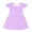 Light Purple, variant on Gaexia Girls Dresses ,Solid Dresses For Girls Toddler Flutter Sleeve Dress Casual Party School Dresses Clothes For Kids (Black,140)