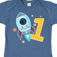 thumbnail image 4 of Inktastic Rocket Spaceship Happy First Birthday Boys or Girls Baby Bodysuit, 4 of 5