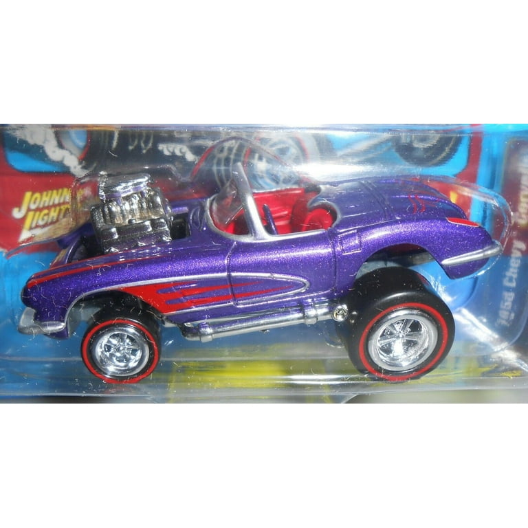 Johnny Lightning 1:64 Street Freaks Ver A 1958 Chevy Corvette