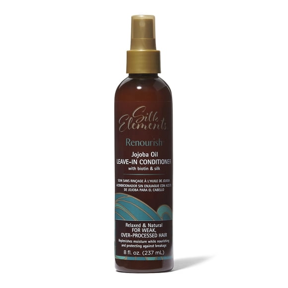 Spray acondicionador sin enjuague con aceite de jojoba Silk Elements