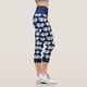 thumbnail image 3 of Gibobby Pantalones de yoga Recortado para Yoga Pilates Pantalones Estampado floral Leggings Pantalones coloridos Mujeres corriendo Pantalones de yog(Azul,XL), 3 of 4