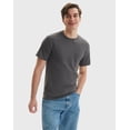 thumbnail image 2 of Hanes Beefy-T Unisex Pocket T-Shirt Charcoal Heather 3XL, 2 of 9