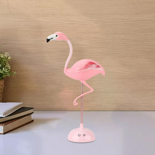 Lampe de bureau décorative de veilleuse de flamant rose de LED