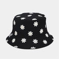 thumbnail image 1 of Chapeaux Bob à Moins de 10 $ Noir Chapeau de Pêcheur pour Femme Chapeau Bob Réversible Double Face Chapeau de Soleil Protection Chapeau Pliable Chapeau d'Extérieur Chapeau de Plage, 1 of 3