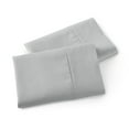 thumbnail image 2 of Better Homes & Gardens 2-Piece 300 Thread Count Soft Silver Cotton Sateen Pillowcase Set, King, 2 of 7
