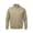 Khaki, variant on Zip Up Jacket for Men Long Sleeve Fleece Jacket Casual Winter Warm Outerwear Jacket