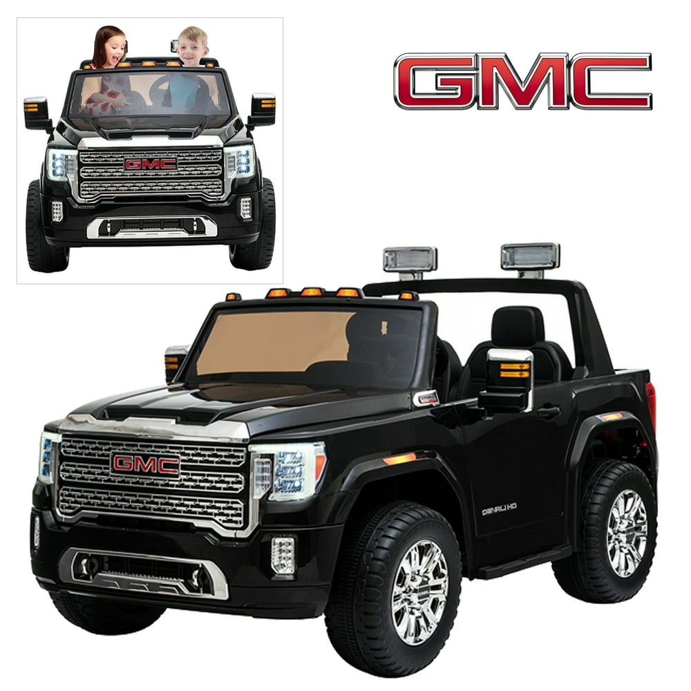 2 Seaters Pickup Truck Kids Ride On Car with 2.4G Remote Control Licensed GMC Sierra Denali Gmc Ride On Truck With Remote Control