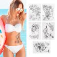 thumbnail image 1 of , Flowers Temporary  Natural Real Effect  for Waist Chest Back for Shoulder Arm, 1 of 8