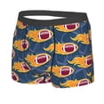 thumbnail image 2 of Disketp Burning Rugby Balls Men'S Boxer Briefs,Soft And Breathable Cotton Underwear With Comfortflex Waistband, 2 of 8