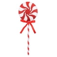 thumbnail image 5 of Christmas Candy Tree Picks with Ribbon Christmas Decorations Glitter Lollipop Candy Canes Ornaments for Xmas Tree Topper Home Vase Party Ornaments, 5 of 6
