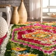 thumbnail image 3 of Shania Medallion Shaggy Area Rug, 3 of 5