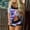 Purple, variant on LSLJS Women Sexy Lace Splicing Sling Print Sleepwear Suit Nightwear Sets, Sexy Night Gowns for Woman