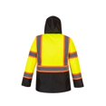 thumbnail image 2 of Portwest US369 Hi-Vis Contrast Tape Traffic Safety Jacket Yellow/Black, Medium, 2 of 2