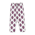 thumbnail image 4 of Xecao Cute Number 8 Women's Straight Lounge Pajama Pants: The Epitome of Relaxed Sleepwear, 4 of 9