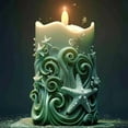 thumbnail image 6 of lanema Candle Molds Clay Moulds Ocean Series Silicone Hand Making Molds for Craft, 6 of 11