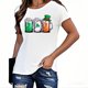 thumbnail image 5 of Mujeres Manga Corta de Verano Tops Día de San Valentín Impreso Cuello Redondo, Camisa de Moda Casual Blusa, 5 of 8