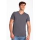 thumbnail image 1 of Camiseta Cuello V Manga Corta Algodón (2850) gris S Diane & Geordi Colombia 2850, 1 of 3