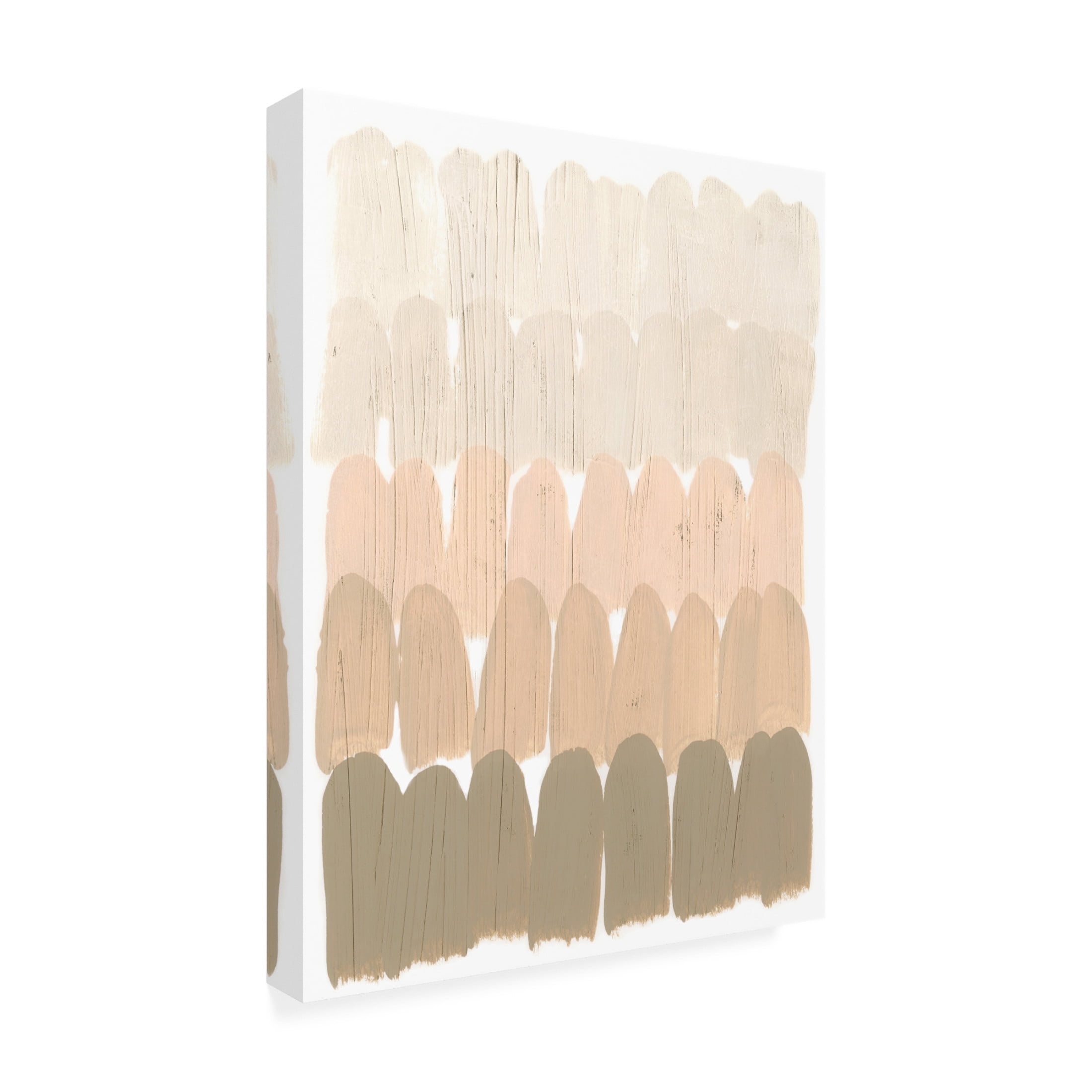 Trademark Fine Art June Erica Vess  Earth Tone Swatch I Canvas Wall Art