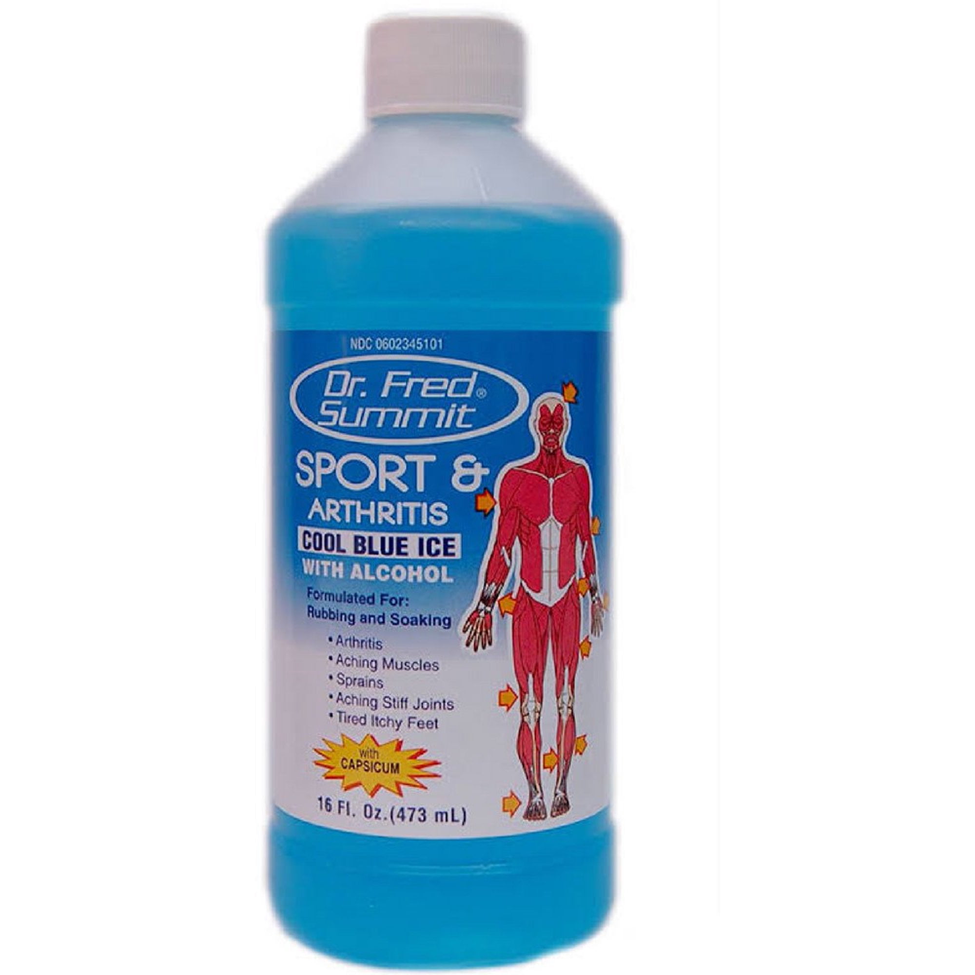 Dr. Fred Summit Arthritis & Sport Cool Blue Ice Rub 16 oz